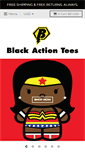 Mobile Screenshot of blackactiontees.com